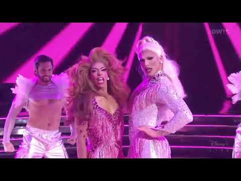 Shangela performing "Call Me Mother (Shangela Megamix)" on DWTS season finale