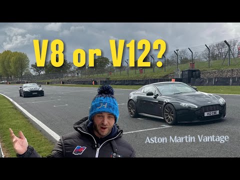 CTR Aston Martin Vantage V8 or V12? Track test at Brands Hatch