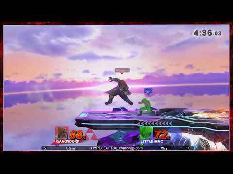 HC86 Smash4 - Round F-2: Litany (Ganondorf) vs Xtra (Little Mac)