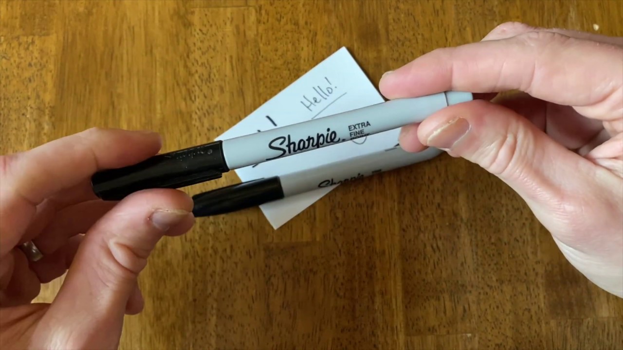 Sharpie Marker / Pen Review! #Pen #Review #PenPalReviews #Writing