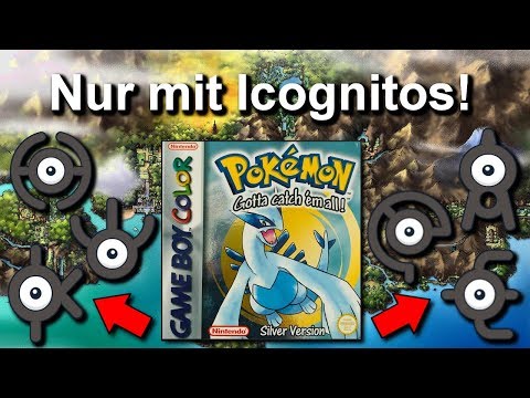 Kann man Pokemon Gold/Silber NUR mit ICOGNITOS durchspielen? (+ Keine Items in Kämpfen)