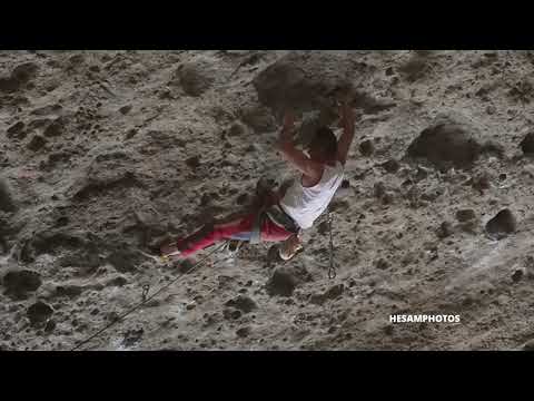 Climbing the moon 🌚  Odin13d amirhamzeh Iranian rock climber