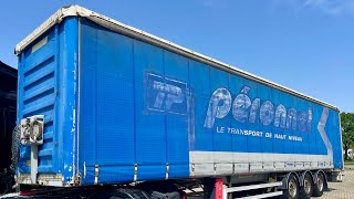 Fruehauf SAF AXLES, DISC BRAKES, FULL AIR SUSPENSION semi-trailer med gardinkapell | Bild 4 - Autoline