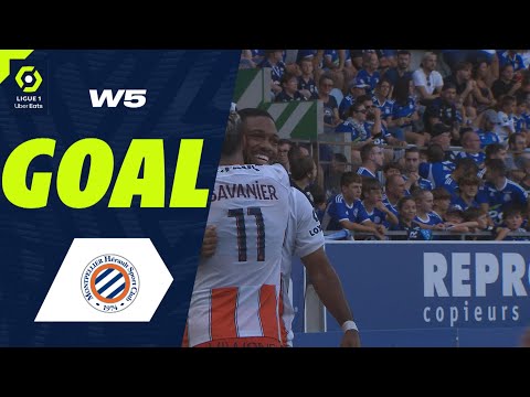 Goal Arnaud NORDIN (40' - MHSC) RC STRASBOURG ALSACE - MONTPELLIER HÉRAULT SC (2-2) 23/24