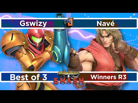 Gswizy (Samus) vs Nave (Ken) Winners R3 - Boardwalk Smash #29 - SSBU
