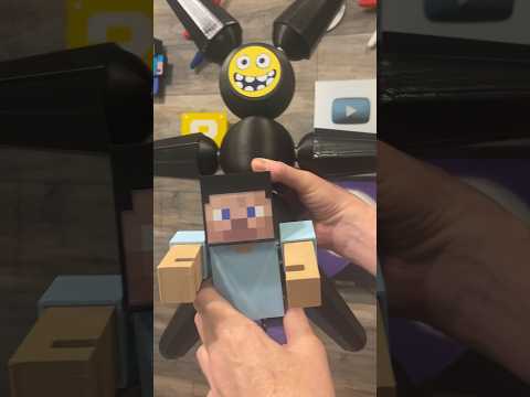 Jumbo Megabot Minecraft Steve Collide Big Hero 6! #shorts #minecraft #steve #jumbo #disney #smash