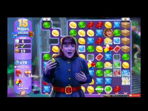 Wonka's World of Candy Level 649 NO BOOSTERS - A S GAMING ✔