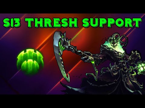 S13 Thresh Support Gameplay vs Nautilus - League of Legends [FULL GAME]