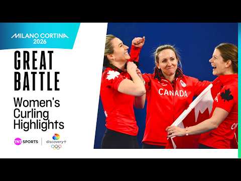 BATTLE FOR BRONZE 🥉 | Women's Curling - Canada vs USA Highlights | Winter Olympics 2026