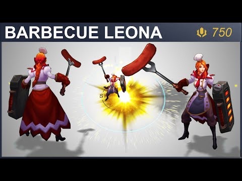 Barbecue Leona Skin Spotlight | SKingdom - League of Legends