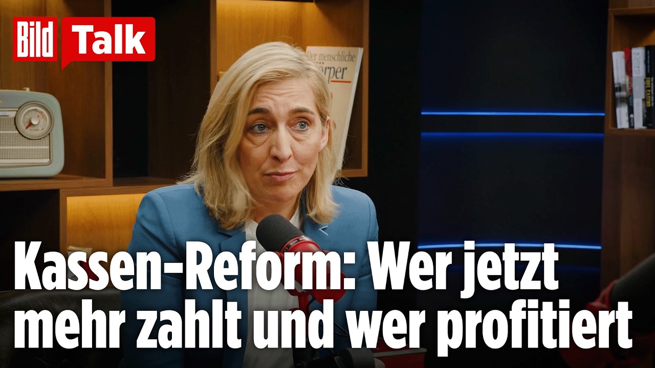 Gesundheitsministerin Nina Warken: Das ändert sich mit der Gesundheitsreform | BILD TALK