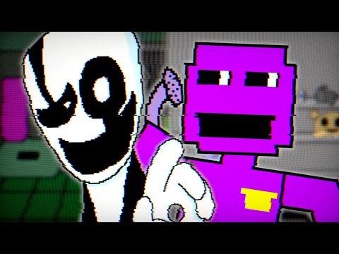 W.D. Gaster vs. William Afton (Undertale vs. FNAF) - ft. Fidg & Grasman ERBofHousery Season 3