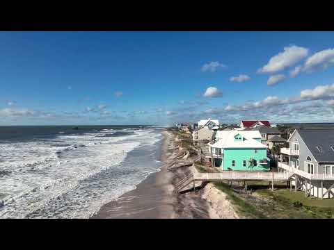 Aftermath of Hurricane Ian on the North Topsail Beach Shoreline!