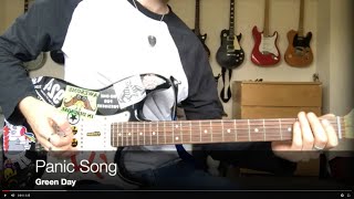 Panic Song - Green Day (Guitar Cover)