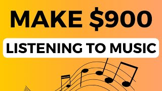 Earn $900 Listening To Spotify Music For Free (How To Make Money Online 2023)