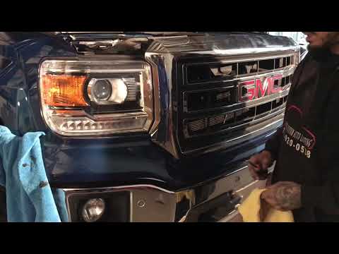 2014 - 2018 GMC SIERRA / CHEVY SILVERADO BUMPER REMOVAL / GRILL REMOVAL / HEADLIGHT REMOVAL