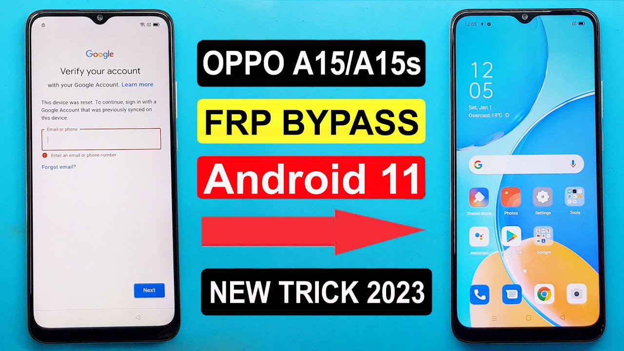 OPPO A15/A15s FRP Bypass | OPPO A15/A15s Google Lock Bypass | OPPO A15/A15s FRP Unlock