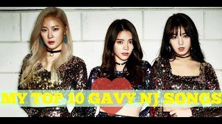 My Top 10 Gavy NJ Songs