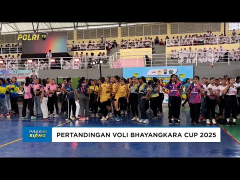 KAPOLRESTA SIDOARJO BUKA PERTANDINGAN VOLLY INDOOR &amp; VOLLY PANTAI U-17 BHAYANGKARA CUP 2025