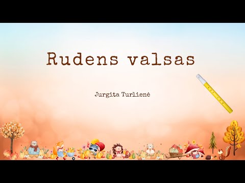 Rudens valsas - grojame dūdele