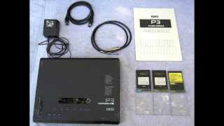 Video thumbnail for SOLD - Korg P-3 Piano Module by springcleanerman