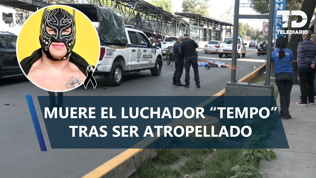 Muere el luchador independiente Tempo tras ser atropellado por un camión en Iztacalco