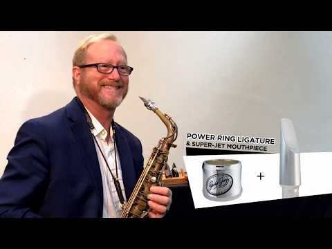 Jody Espina Demonstrates the JodyJazz POWER RING Ligatures