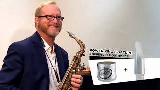 Jody Espina Demonstrates the JodyJazz POWER RING Ligatures