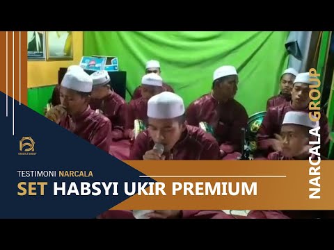 Full Set Hadroh Habsyi ukir nama dan logo majelis