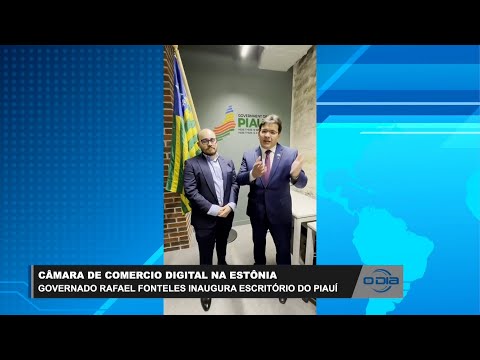 Rafael Fonteles estuda tecnologias inovadoras da Estônia para aplicá-las no Piauí 05 04 2023