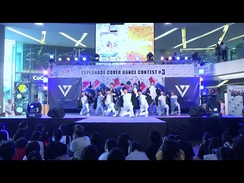 160910 [Wide] Diamond cover SEVENTEEN - Shining Diamond + Mansae + Pretty U @ Esplanade#3 (Semi)