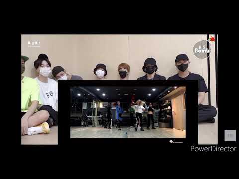 Bts reaction to sonamoo i knew it dance practice