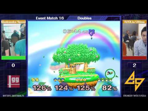 Event Match 16: Meeseeks/Spoodbeest (Blue) vs R2DLiu/Ultimascout (Green) - Losers Finals