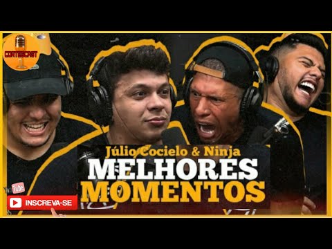 ESPECIAL DE 1 ANO DO PODPAH | PARTICIPAÇÃO DE JULIO COCIELO & NINJA MELHORES MOMENTOS (PARTE 1)