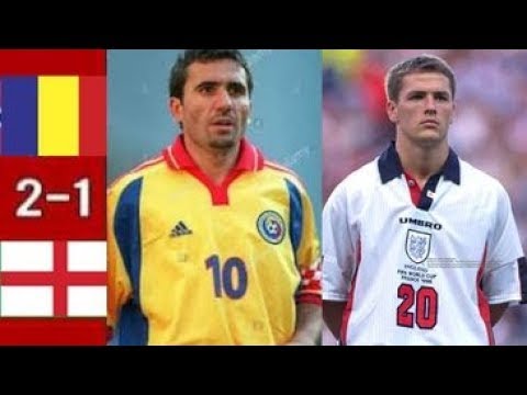 Beckham, Owen will never forget Hagi performance (Romania 2 x 1 England World Cup 1998)