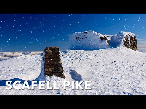 -11C on Scafell Pike, Alone on Englands highest mountain!