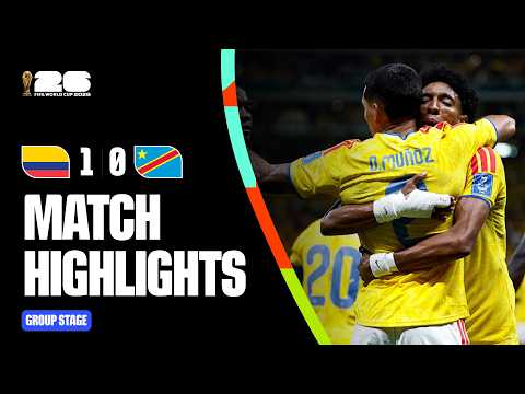 Colombia 1-0 DR Congo