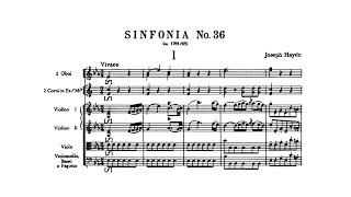 Haydn: Symphony No. 36 in E-flat major (with Score)