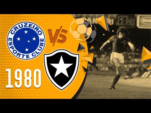 CRUZEIRO EC vs BOTAFOGO FR (1980 - BRASILEIRO) #footballmuseum #oldfootball