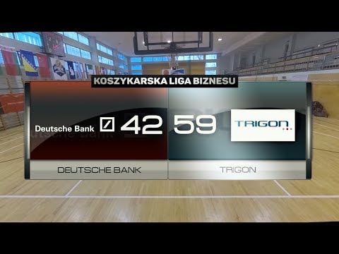 Deutsche Bank vs Trigon - V kolejka - Warszawa - Koszykarska Liga Biznesu