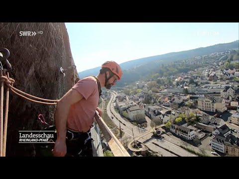 Idar  Oberstein 2020: Die gefährliche Arbeit an der Felsenkirche