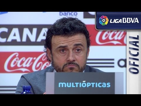 Rueda de Prensa de Luis Enrique tras el Celta de Vigo (0-0) Athletic Club - HD
