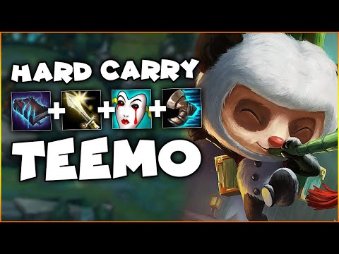 Teemo HARD Carry! AP Tank Early Build is INSANE!!