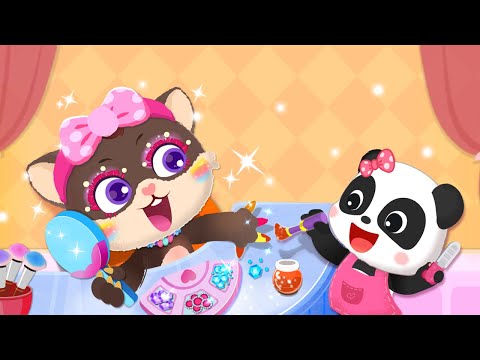 Little Panda's Pet Salon | Makeup | Gameplay Video | BabyBus Games - YouTube