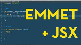 Use Emmet with React JSX in Sublime Text