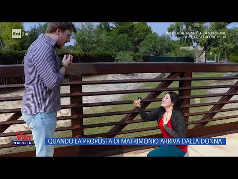 Quando la proposta di matrimonio arriva dalla donna - La Vita in diretta - 02/10/2023