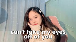 Download lagu CAN'T TAKE MY EYES OFF OF YOU - Frankie Valli x Lauryn Hill [Acoustic Cover] || Nadine Abigail mp3