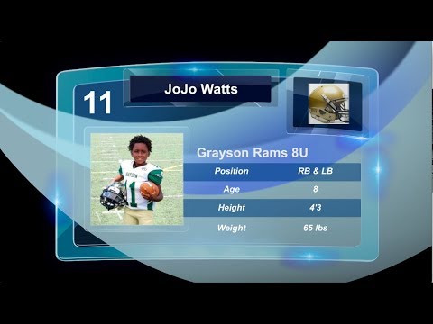 TwinSportsTV: Game Teaser JoJo Watts #11 (8U Grayson vs. Buford Championship Game)