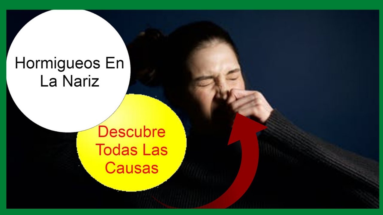 Hormigueo En La Nariz 【 Descubre Todas Las Causas Del Hormigueo Nasal 】