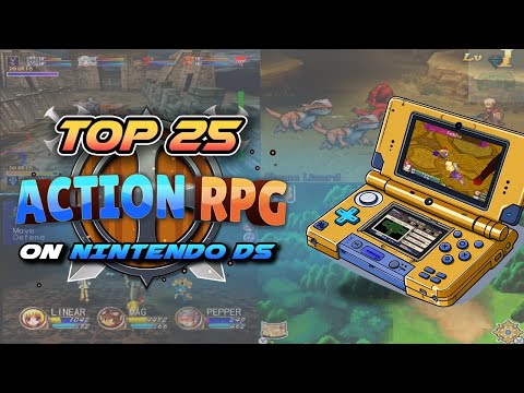 Top 25 Best Nintendo DS Action RPG Games - A Must Play Recommendation List!